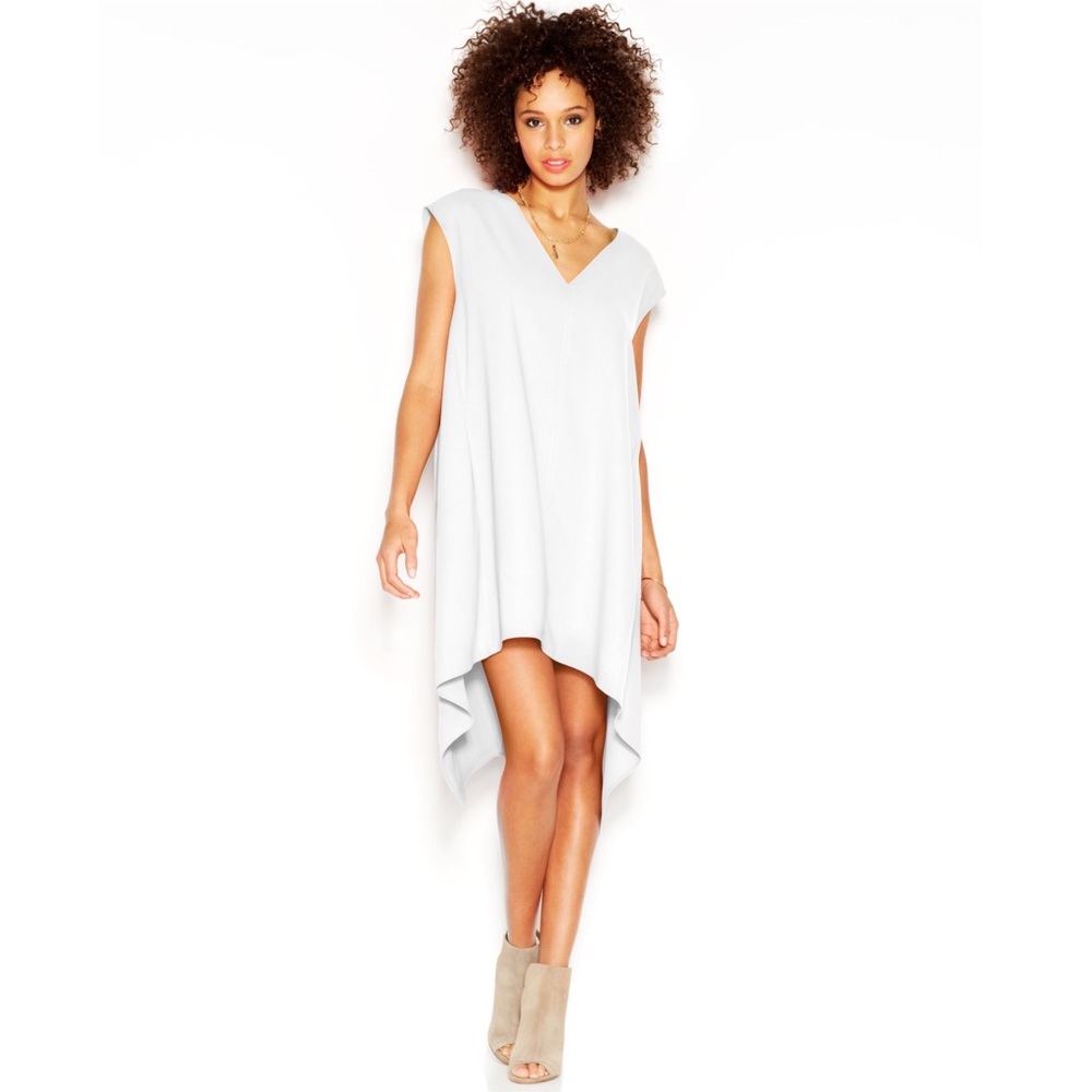 Rachel Roy Sydney High Low Dress - Off White